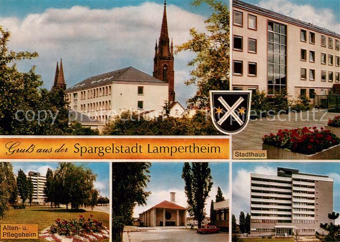 Lampertheim Bergstrasse Stadthaus Alten und Pflegeheim