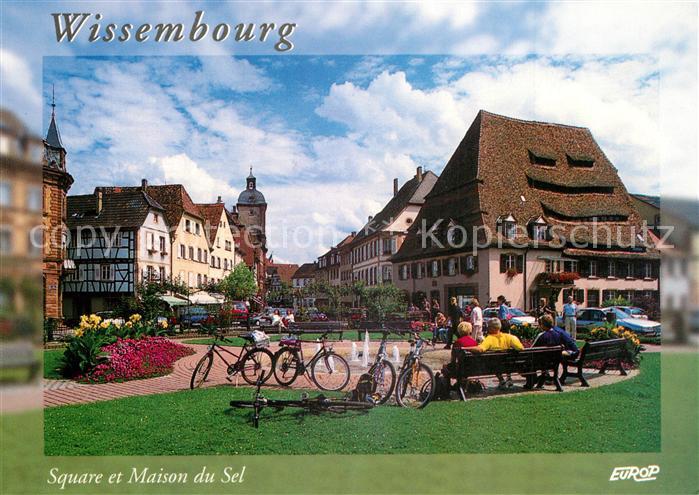 Wissembourg Square et Maison du Sel