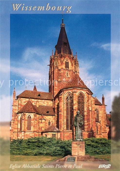 Wissembourg Eglise Abbatiale Saints Pierre et Paul