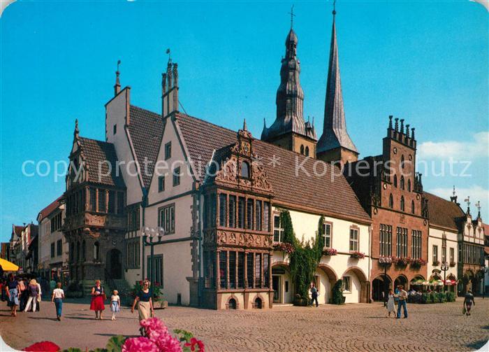 Lemgo Marktplatz Rathaus Kornherrenstube