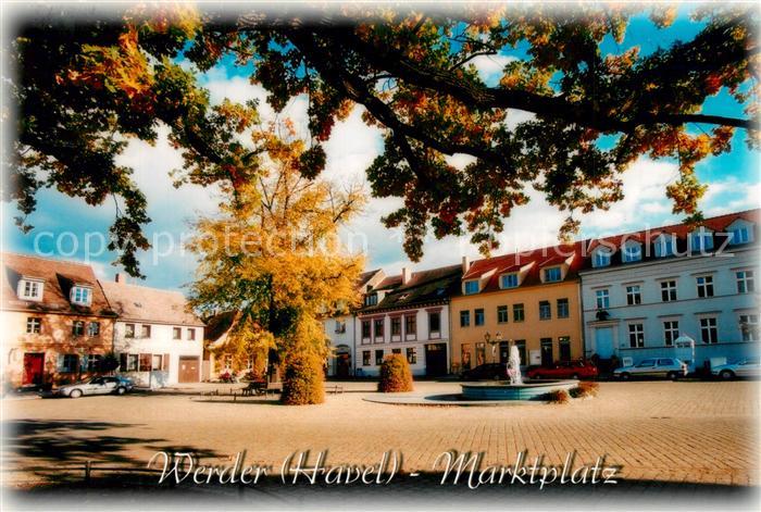 Werder Havel Marktplatz