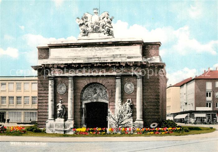 Wesel Rhein Berliner Tor