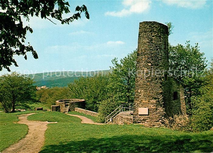 Wetter Ruhr Volmarstein Burgruine auf dem Schlossberg