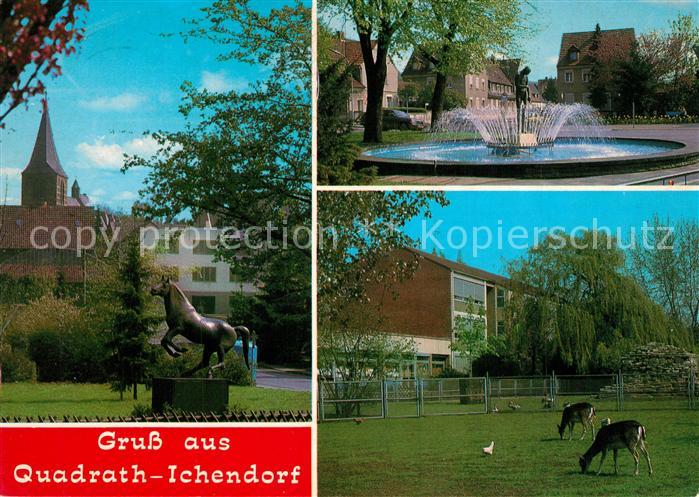 Quadrath-Ichendorf Brunnen Pfededenkmal