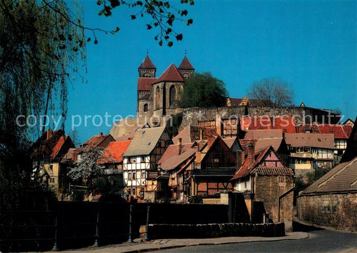 Quedlinburg Schlossberg mit Stiftskirche
