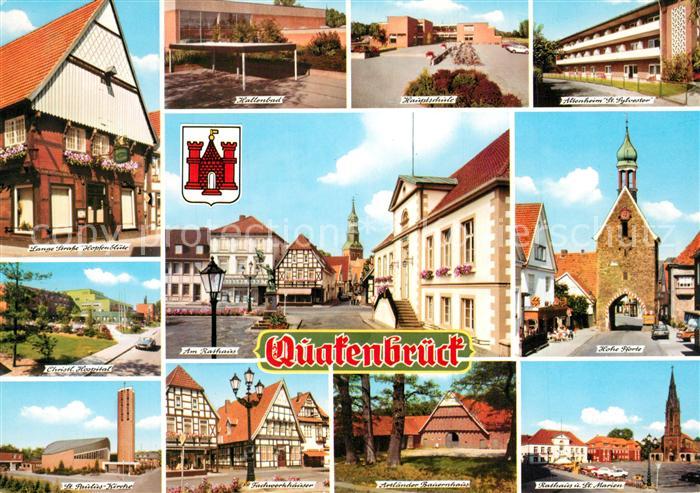 Quakenbrueck Lange-Strasse Hallenbad Hospital Fachwerk Hohe-Pforte