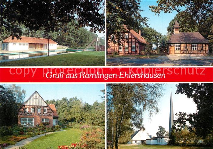 Burgdorf Hannover Facherk Kirchturm Freibad