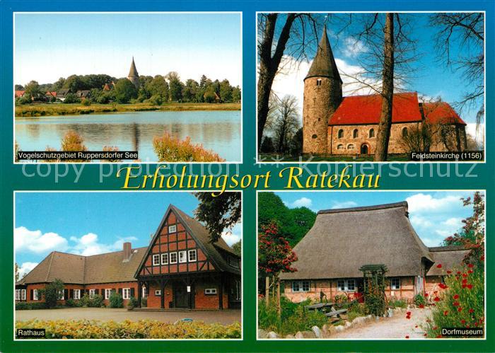 Ratekau Ruppersdorfer-See Feldsteinkirche Dortmuseum Rathaus