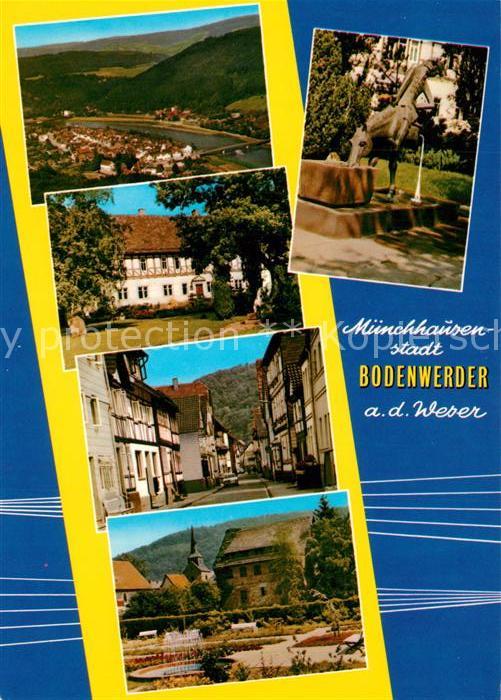 Bodenwerder Muenchhausenstadt Weser