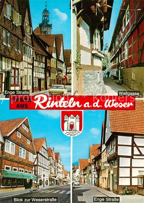 Rinteln Enge-Strasse Wallgasse Weserstrasse