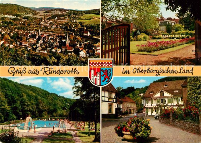 Ruenderoth Freibad Fachwerk Park