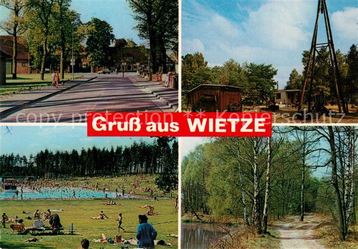 Wietze Celle Freibad Waldpartie