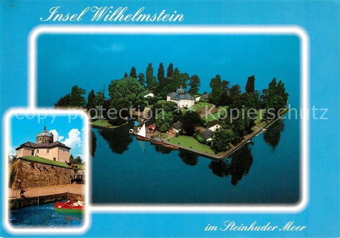 Insel Wilhelmstein Fliegeraufnahme Steinhuder Meer