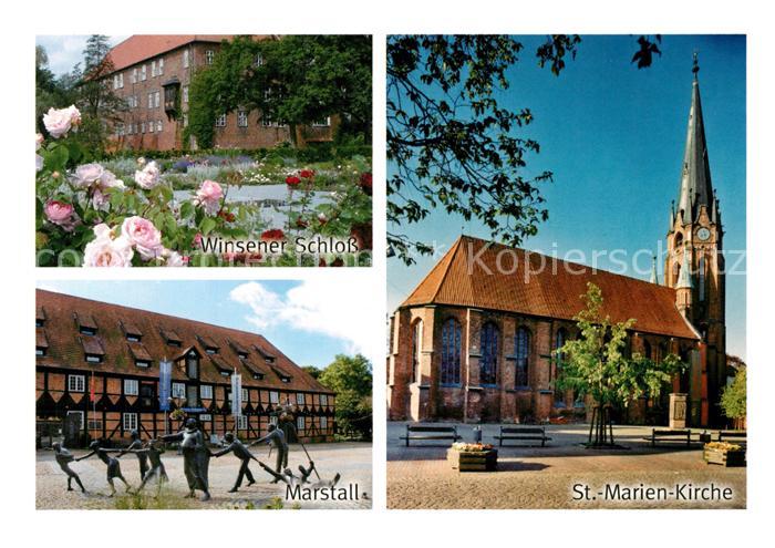 Winsen Luhe Schloss Marstall St.-Marien-Kirche