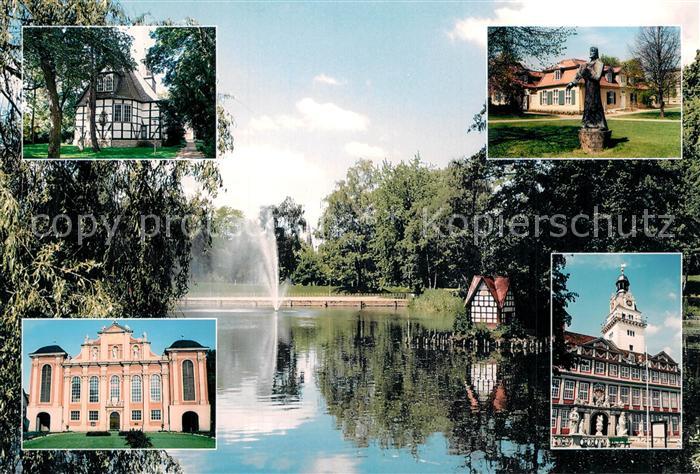 Wolfenbuettel Stadtgraben Kirchen Lessinghaus Nathan der Weise Schloss