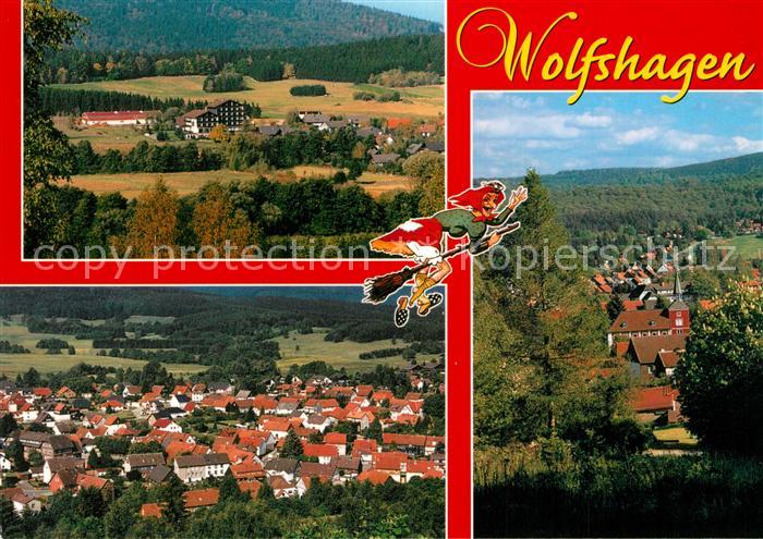 Wolfshagen Harz Fliegeraufnahme
