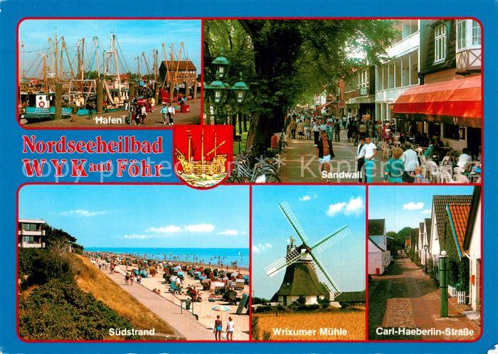 Wyk Foehr Sandwall Wrixumer-Muehle Carl Haeberlin-Strasse Suedstrand
