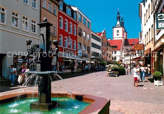 Fulda Marktstrasse Brunnen