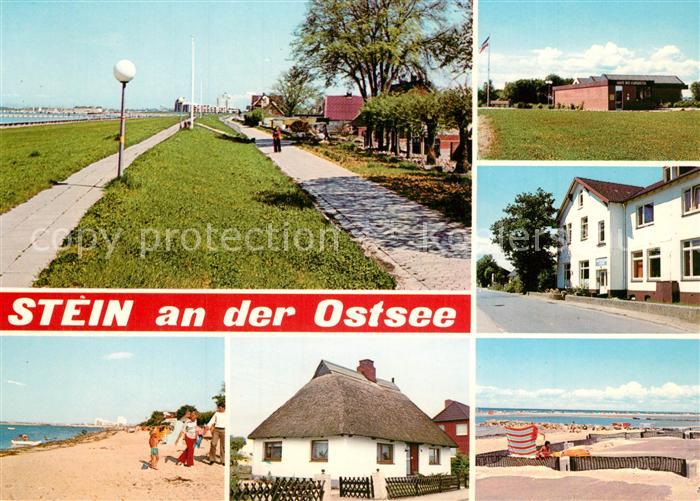Stein Ostsee mit Strand