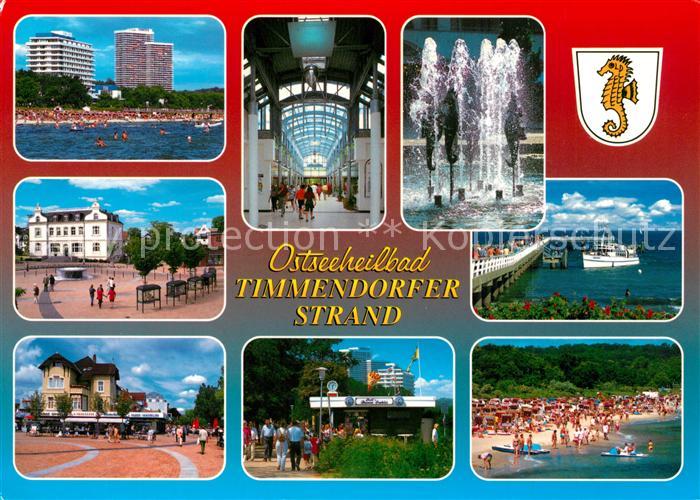 Timmendorfer Strand Strand Brunnen Seebruecke