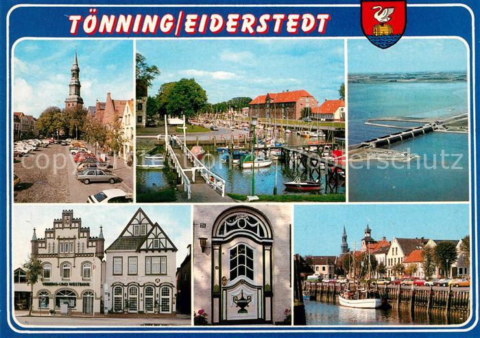 Eiderstedt Fliegeraufnahme Hafen