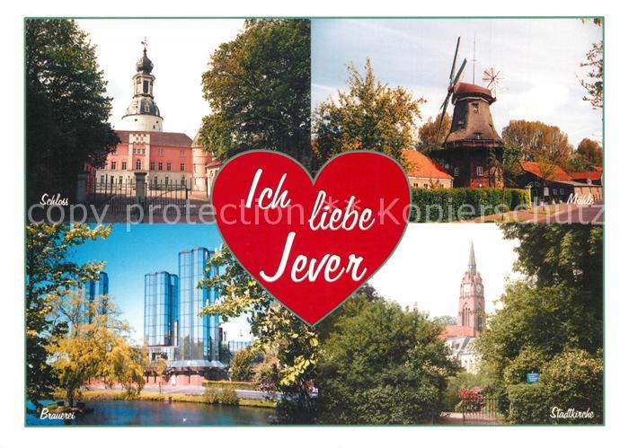 Jever Schloss Muehle Brauerei Stadtkirche