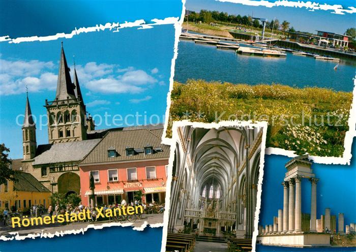 Xanten Kirche Roemersaeulen