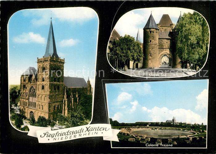 Xanten Siegfriedstadt Colonia-Trojana Klever-Tor