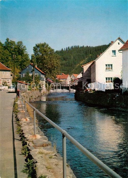Steinwiesen Frankenwald Partie am Fluss