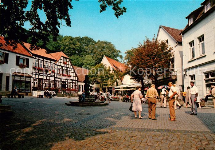 Tecklenburg Marktplatz Fachwerk