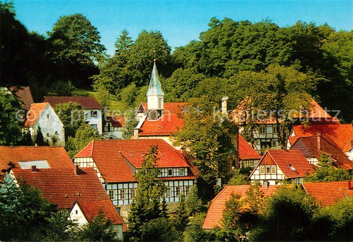 Tecklenburg Fachwerk und Kirche