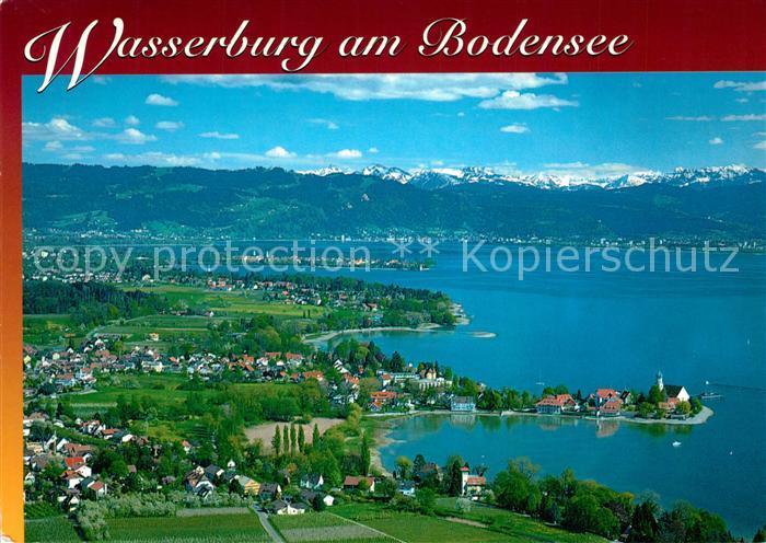 Wasserburg Bodensee Fliegeraufnahme