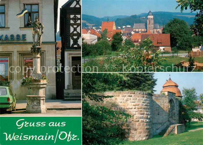 Weismain Denkmal Kirchenpartie