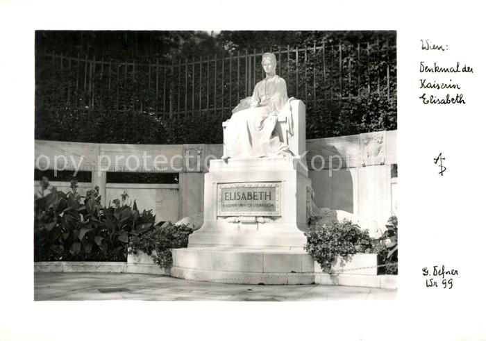 Wien Denkmal der Kaiserin Elisabeth