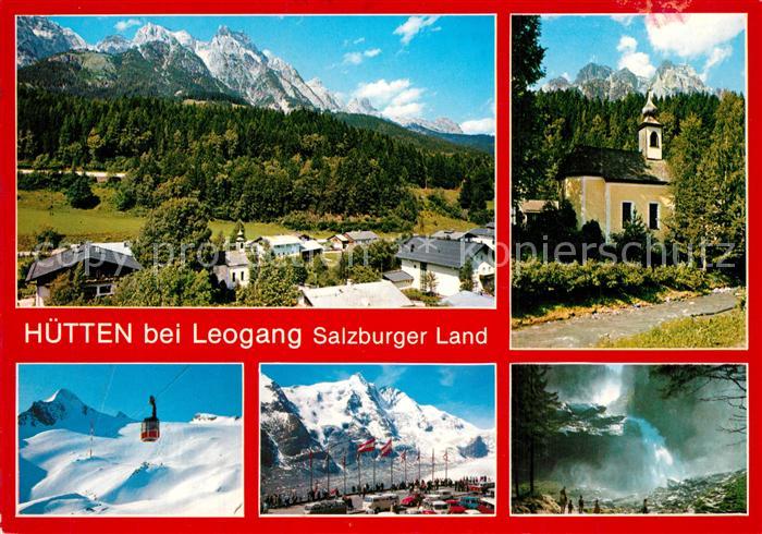 Leogang Huetten Kitzsteinhoen Grossglockner Krimmler-Wasserfaelle Seilbahn