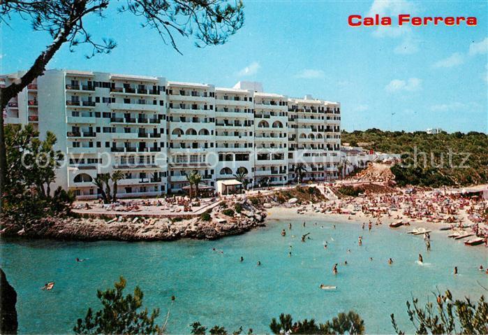 Cala Ferrera Hotel mit Strand