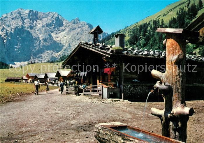 Engalm Ahornboden Grubenkarspitze