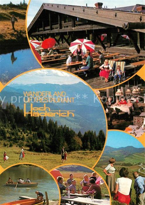 Hittisau Vorarlberg Lift-Restaurant Hoch Haederich