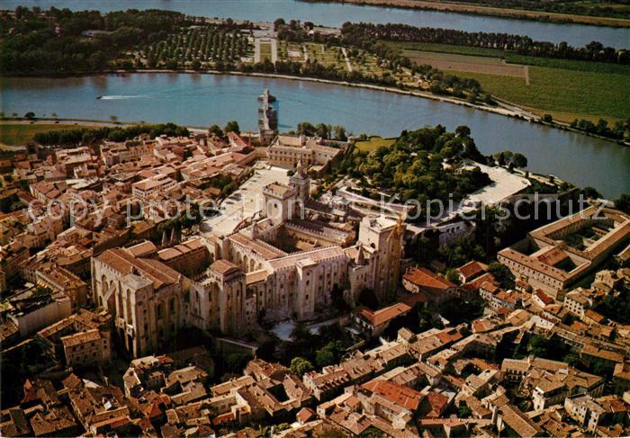 Avignon Vaucluse Fliegeraufnahme Palais des Papes