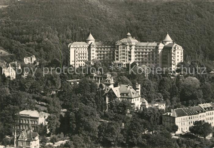 Karlovy Vary Sanatorium Imperial Fliegeraufnahme