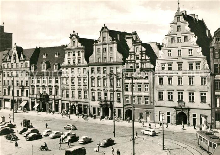 Wroclaw Rynek Strassenbahn