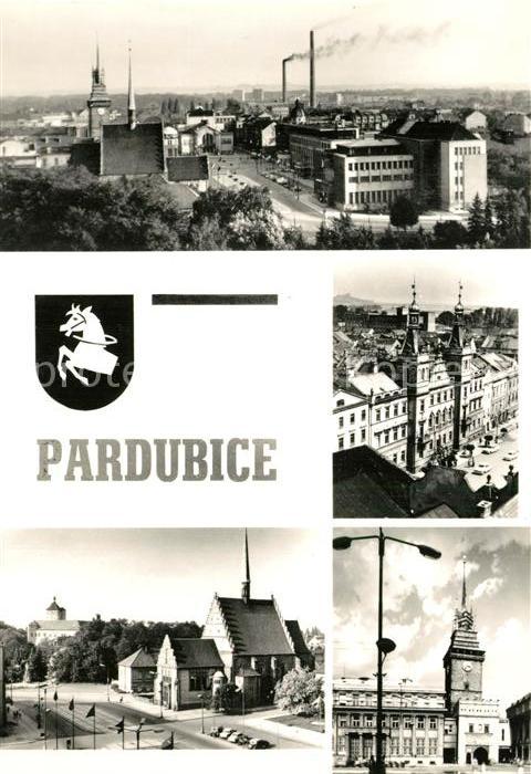 Pardubice Pardubitz Kirchen Fabrik