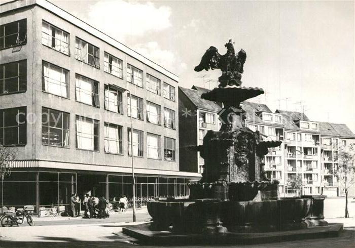 Szczecin Stettin Plac Oral Bialego Brunnen