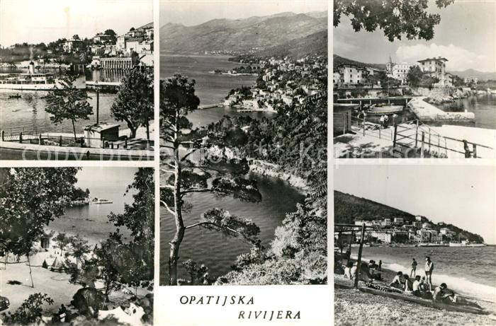 Opatija Abbazia Strand Steilkkueste