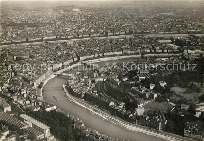 Lyon France Fliegeraufnahme