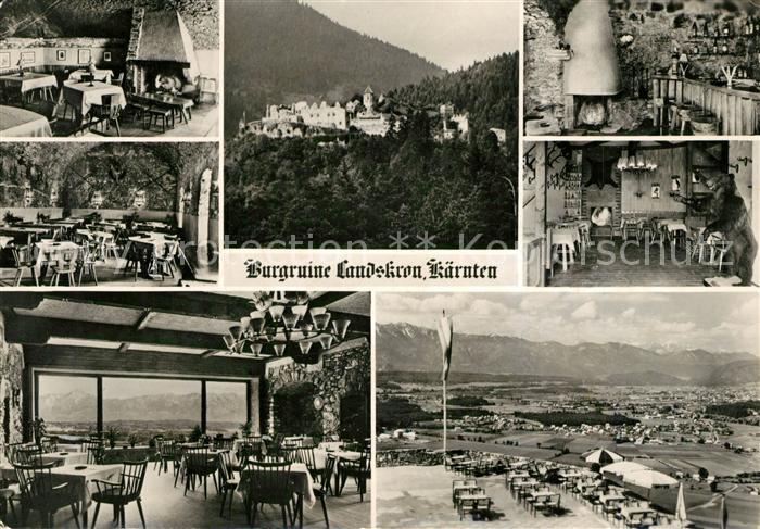 Villach Kaernten Burgruine Landskron