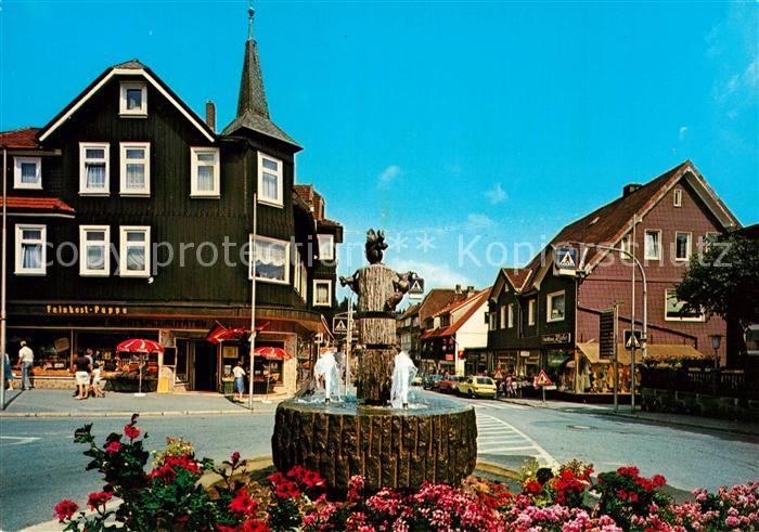 Braunlage Eichhoernchen-Brunnen