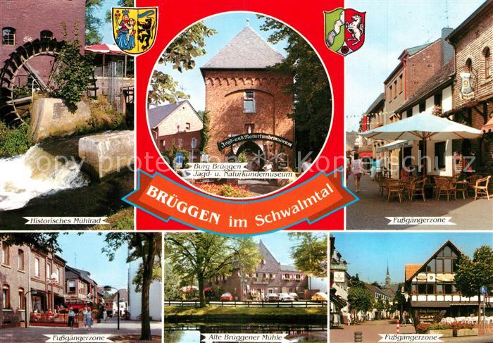 Brueggen Niederrhein Muehlrad Burg Naturkundemuseum