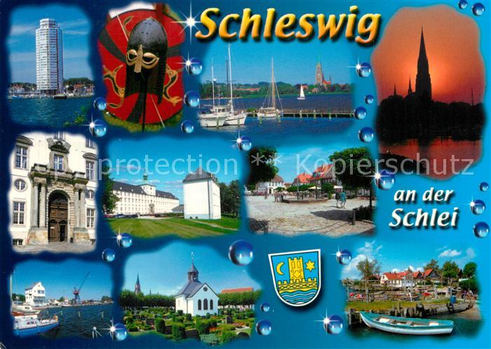 Schleswig Schlei Hafen Kirche