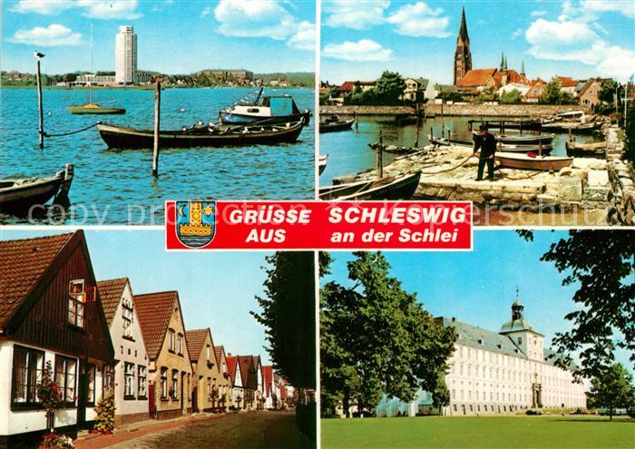 Schleswig Schlei Hafen Schloss